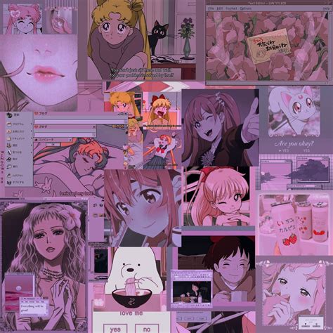 50pcs Anime Wall Collage Kit Kawaii Wall Art Aesthetic Room Etsy