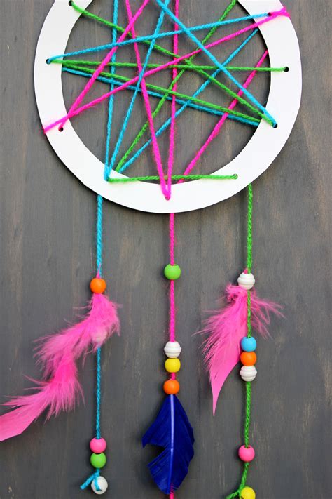 How To Make A Dream Catcher For Kids On Jane A Simple Crafts