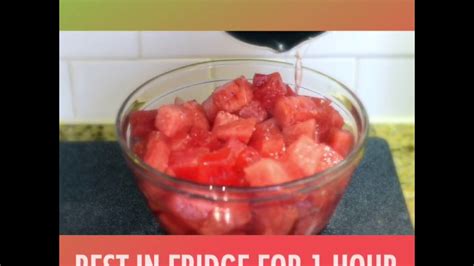 Tequila Soaked Watermelon Recipe Youtube