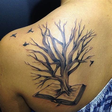 ✓ free for commercial use ✓ high quality images. Book and Tree | Read 'Em and Weep! 49 Tattoos Inspired by ...