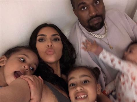 Kim Kardashian Kanye Wests Fourth Child Is ‘most Chill Of All Kids