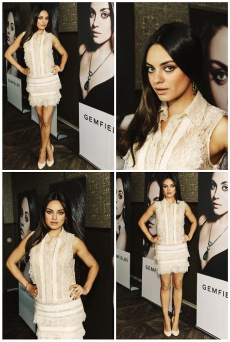 Mila Kunis Event Multiples Gemfields And W Celebrate Launch Of