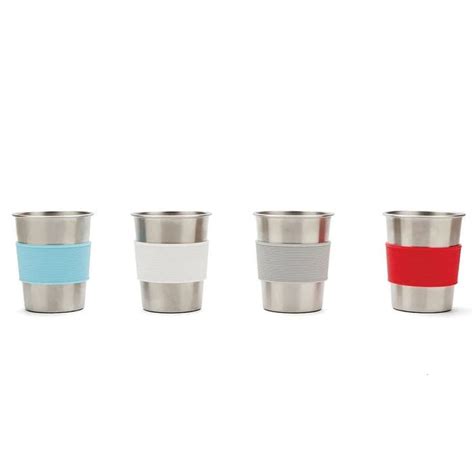 Stainless Steel Kids Cups Set Of 4 8 Oz Wholesale