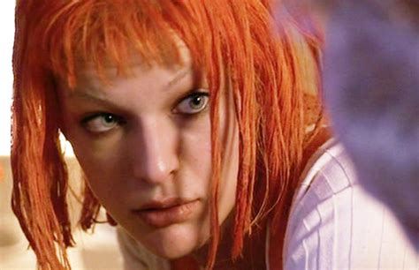 The Movie The Fifth Element Directed By Luc Besson Seen Here Milla Jovovich As Leeloo The