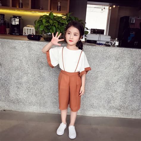 Dfxd Toddler Summer Clothes Girls Clothing Set 2018 New Fashion Short