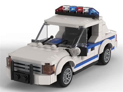 Lego Moc Police Car From Lego Marvel Games By Velandar Rebrickable