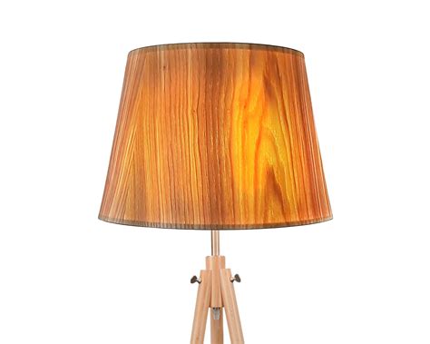 Wooden Conical Lamp Shade For Table And Floor Lamps Veneer Etsy