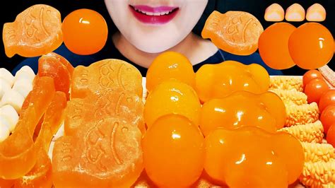 Asmr Orange Dessert Jellykohakutochocolatechocolate Balll