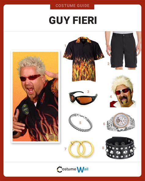 Dress Like Guy Fieri Costume Halloween And Cosplay Guides