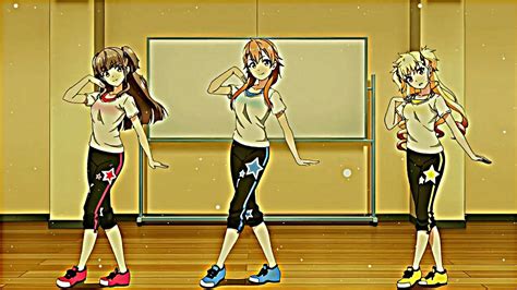 Anime Girl Dance School ♦️3d Animation 🥀anime Dance 👯 ♦️ Animegirls