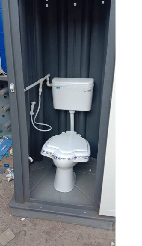 Pvc Modular Readymade Sintex Portable Toilet Cabin No Of Compartments