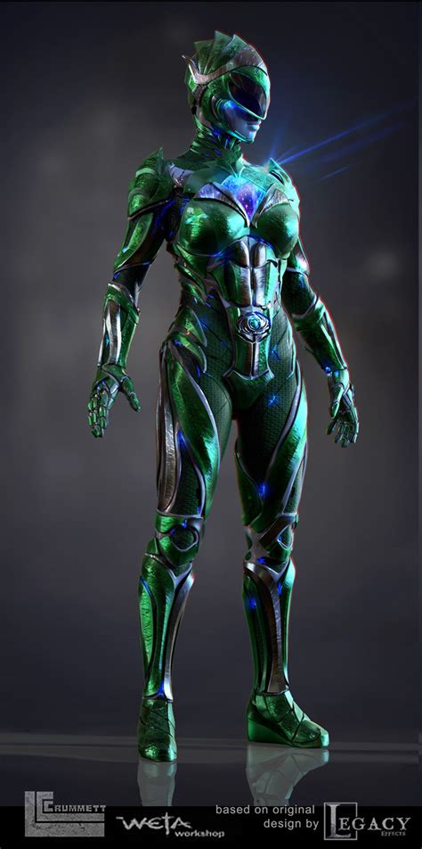 New Power Rangers Concept Art Shows Off Green Ranger Get Your Comic On