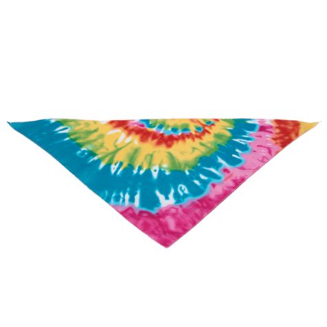 Tie Dye Triangle Bandana