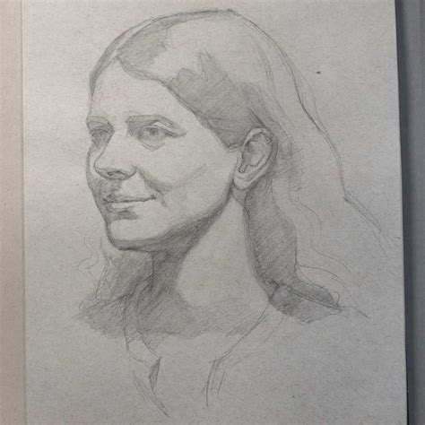 Frauen Zeichnen Für Anfänger Ein Weibliches Gesicht Zeichnen Schritt