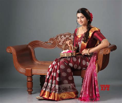 Actress Priya Bhavani Shankar Traditional Saree Stills Social News Xyz