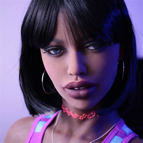 ebony black skin africa sex doll head realistic tpe love doll replacement head ebay