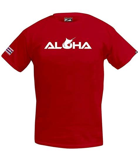 Pelagic Men S Aloha Fishing T Shirts Cotton Hawaii Aloha