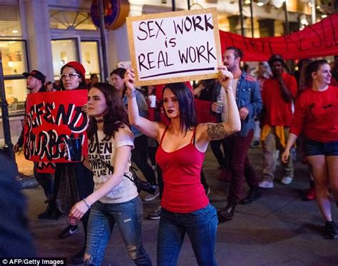 Strippers Fight For Their Rights In New Orleans Protest Daily Mail Online