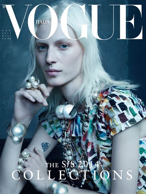 Julia Nobis Throughout The Years In Vogue Vogue Italia Steven Meisel Vogue