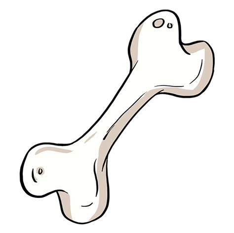 How To Draw A Dog Bone Really Easy Drawing Tutorial We Are The Pet
