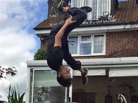 tom holland s spider man stunt videos on instagram business insider