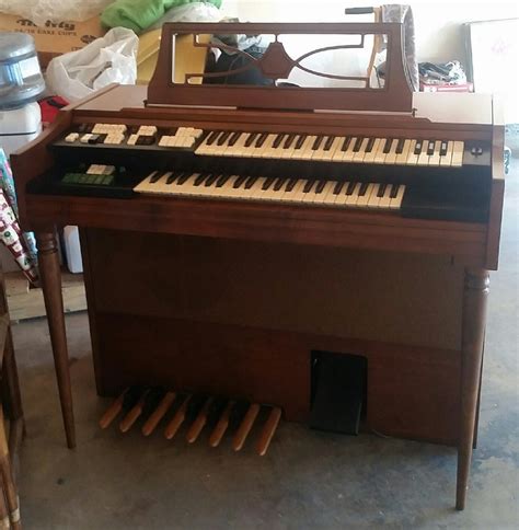 1960 Wurlitzer Organ Model 4023 Original Bench Everything Works In