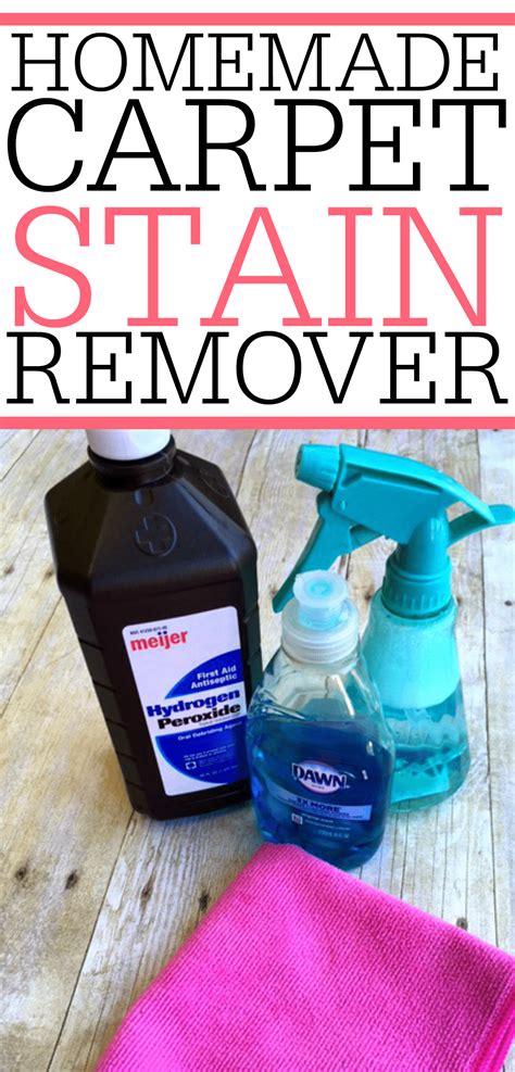 And i used dawn instead of joy. Homemade Carpet Stain Remover - Frugally Blonde
