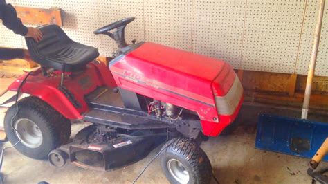 MTD Lawn Tractor 38 Cut Test For Auction Mower 1990 Riding Lawnmower