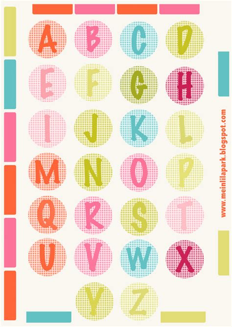 Free Printable Alphabet Letters Ausdruckbare Buchstaben