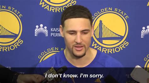 Klay Thompsons Back At It Again This Time He Drifts Away Somewhere