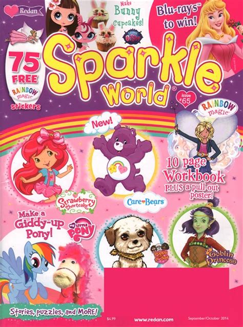 Sparkle World And Preschool Friends Magazines Derangedmederangedme