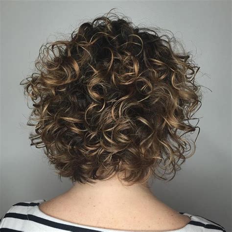 Layered Bob Haircuts For Curly Hair