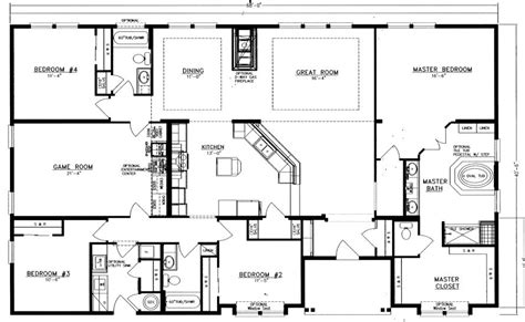 50 X 60 House Plans Beautiful 40x60 Home Floor Plan I Like The Separate