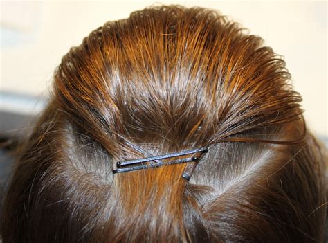 Cute Hairstyles To Do With Bobby Pins - easy hair style with bobby pin