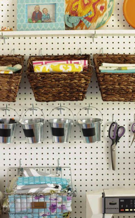 How To Install A Diy Giant Pegboard Wall Craft Room Makeover Peg