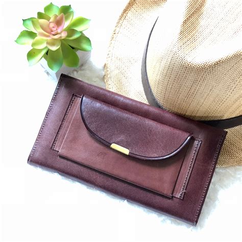 Handmade Leather Woman Wallet Woman Wallet Ts For Her