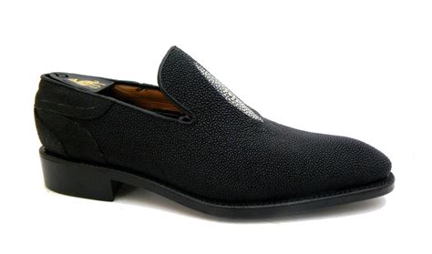 Nyc Bespoke Shoes Stingray Leather Loafers Handmade Treccani Milano