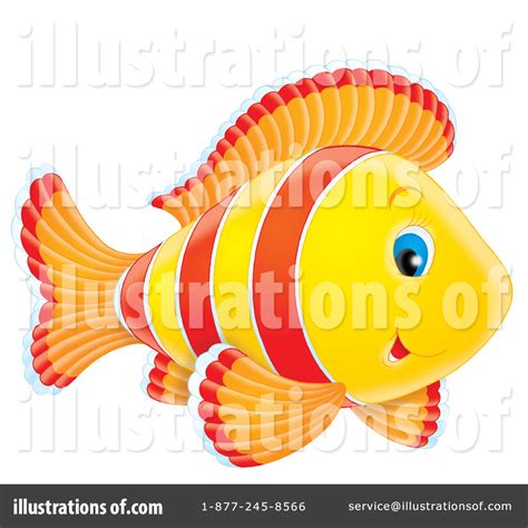 Fish Clipart #32271 - Illustration by Alex Bannykh