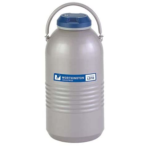 Worthington 10LDB Liquid Nitrogen Storage Dewar 10 L 45 Day Static
