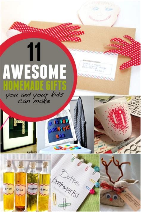 Finding the right toy or book for kids is a struggle, even for their parents. 11 Awesome Homemade Gifts You and Your Kids can Make ...