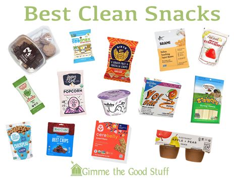 10 Healthiest Packaged Snacks For Kids Gimme The Good Stuff