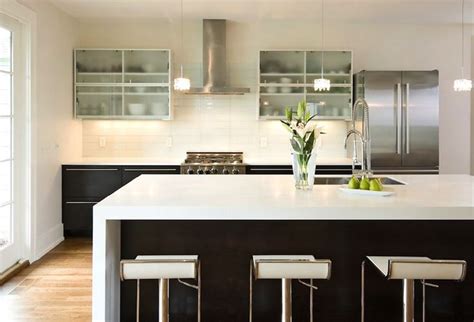 Combines espresso like navy, brown or beige for a subtle combination that reflects earth tones colors it combines espresso kitchen cabinets with. Modern Kitchen Cabinets - Modern - kitchen - w.b. builders ...