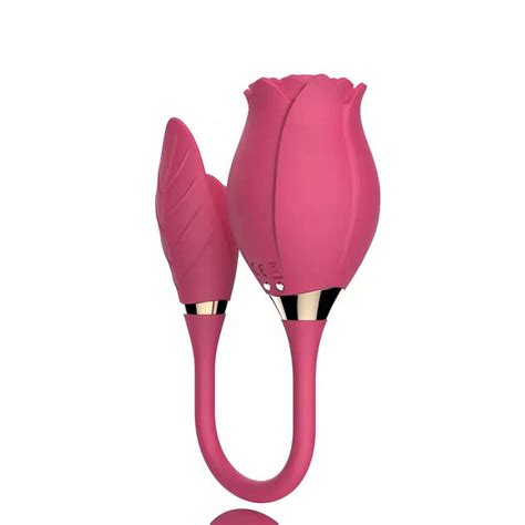 USB Charger Vagina Massager Vibrator Tongue Licking Clitoral Sucking Rose Vibrator Sex Toys For