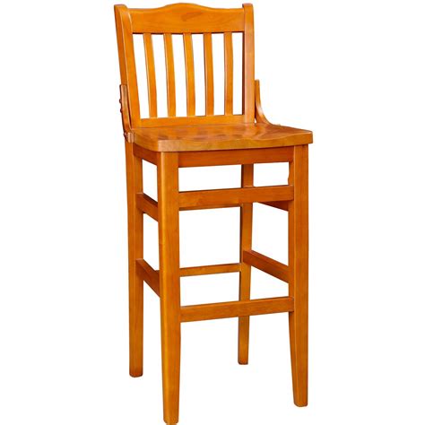 We also carry backless stools for. Schoolhouse Wood Bar Stool