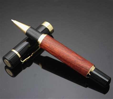 Jinhao Rosewood Roller Ball Pen Best Quality Pencil Cases Luxury