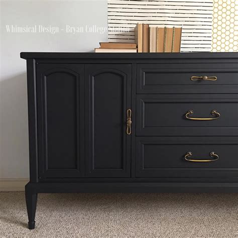 Classic Piece in Lamp Black Milk Paint | General Finishes Design Center