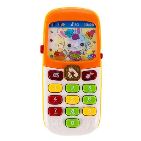 Infant Toys Children Kids Electronic Mobile Phone With Sound Smart