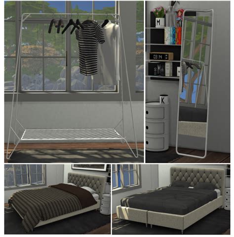 Sims 4 Ccs The Best Bedroom Set By Minc7878