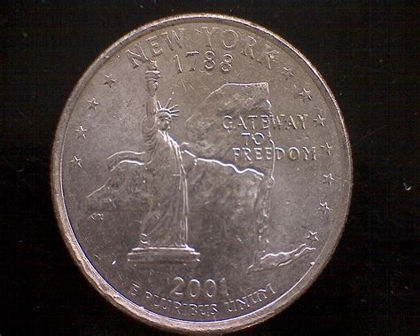 2001 D New York State Quarter For Sale Buy Now Online Item 347468