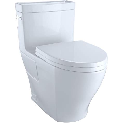 Toto Aimes Washlet One Piece Elongated 128 Gpf Universal Height